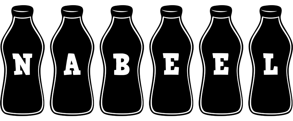 Nabeel bottle logo