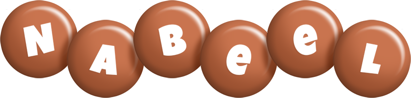 Nabeel candy-brown logo