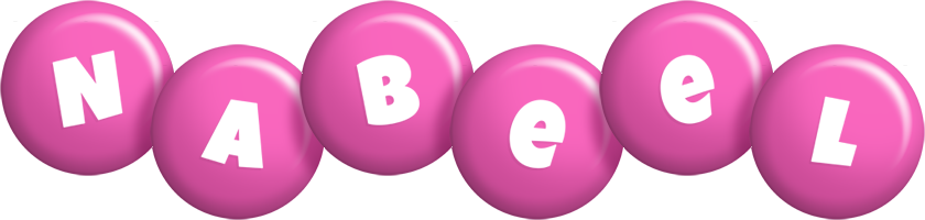 Nabeel candy-pink logo