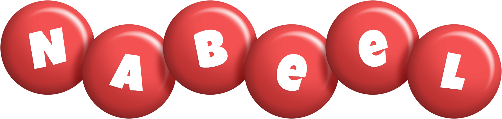 Nabeel candy-red logo