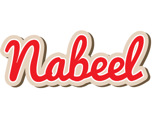 Nabeel chocolate logo