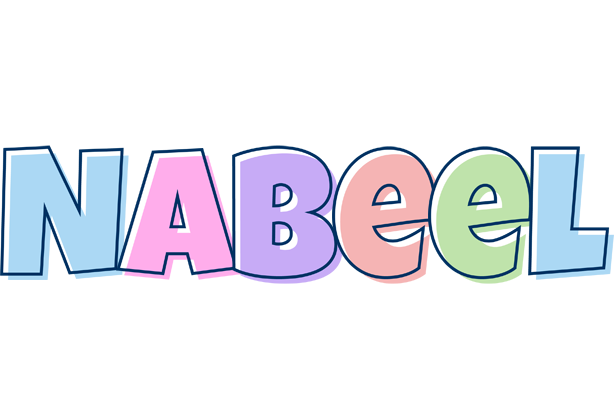 Nabeel pastel logo