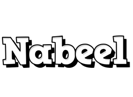 Nabeel snowing logo
