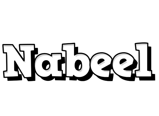 Nabeel snowing logo