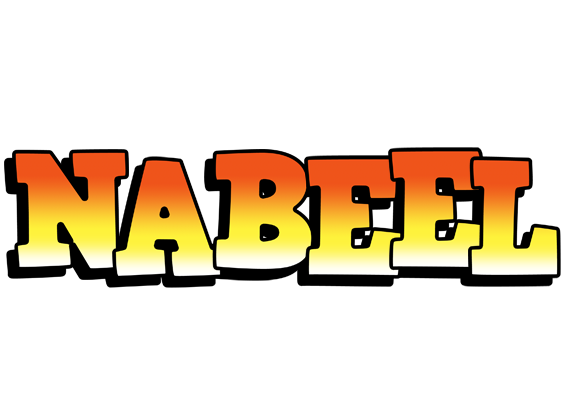Nabeel sunset logo