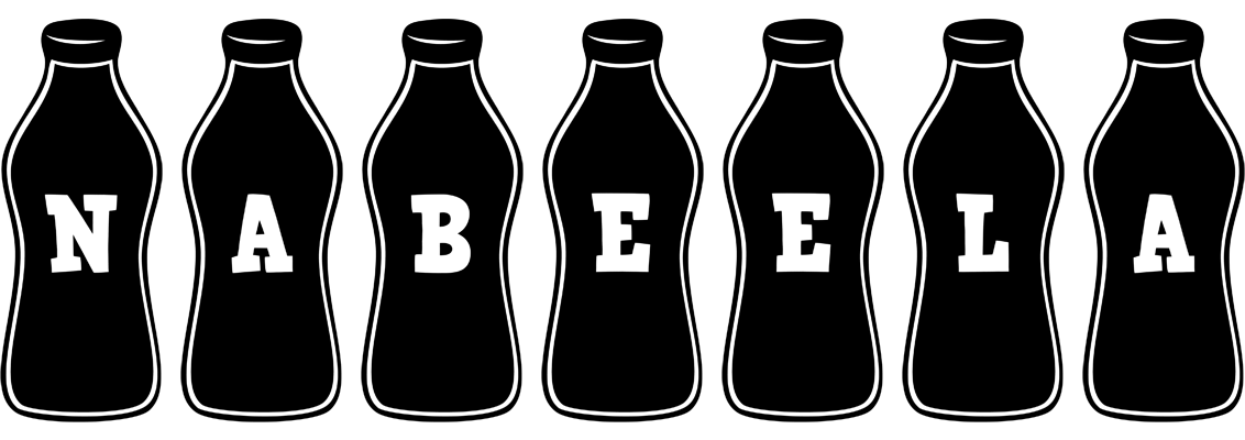 Nabeela bottle logo
