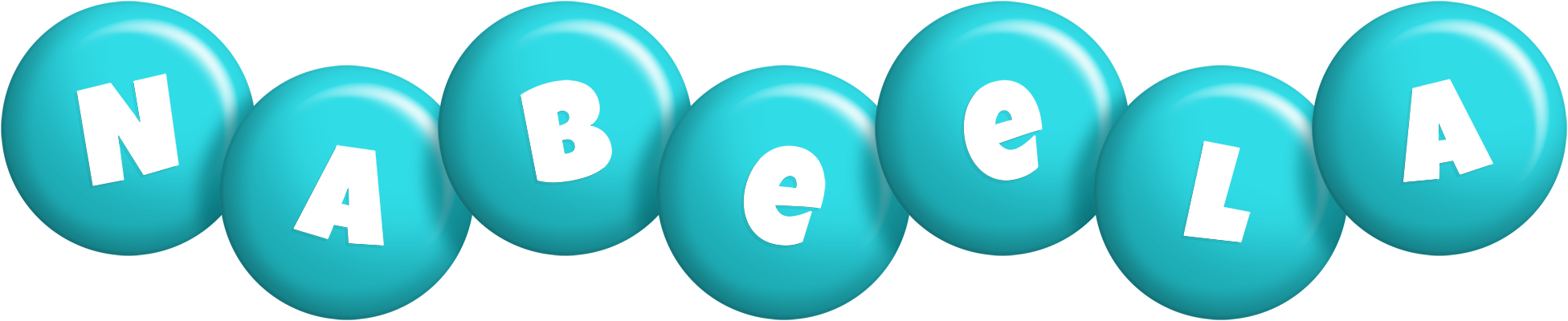 Nabeela candy-azur logo