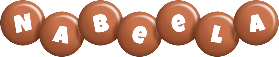 Nabeela candy-brown logo