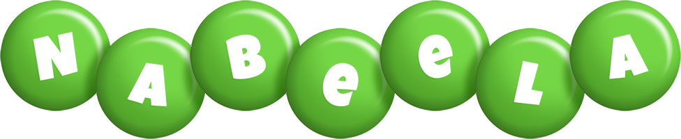Nabeela candy-green logo