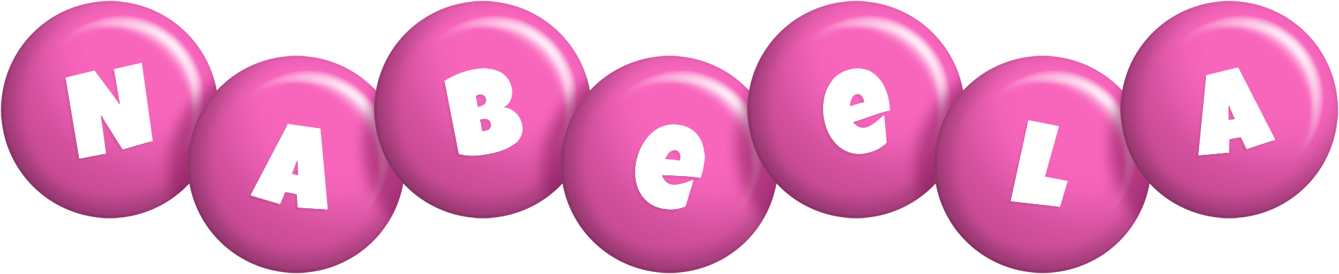 Nabeela candy-pink logo