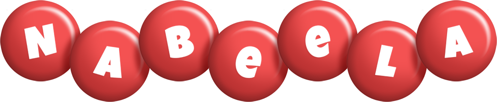 Nabeela candy-red logo