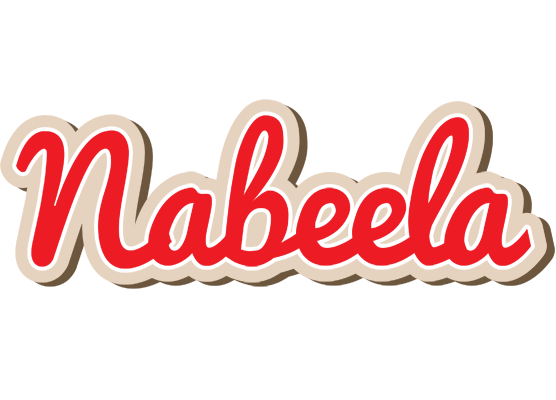 Nabeela chocolate logo