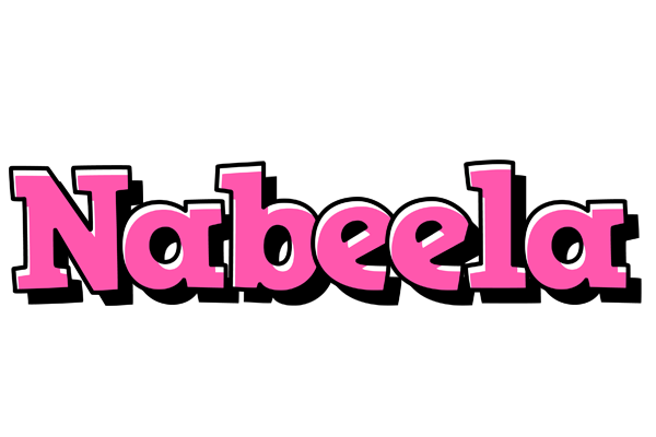 Nabeela girlish logo