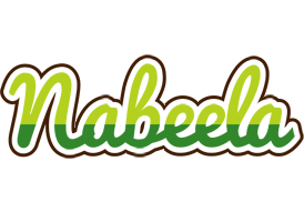 Nabeela golfing logo