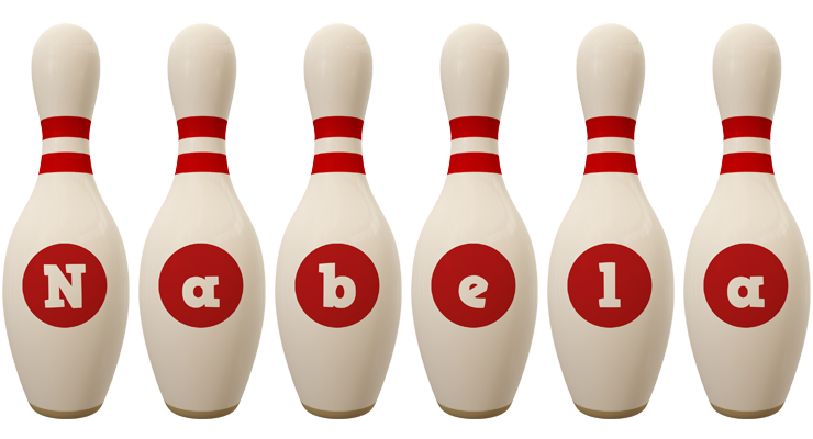Nabela bowling-pin logo
