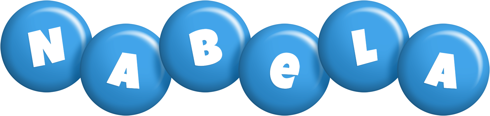 Nabela candy-blue logo