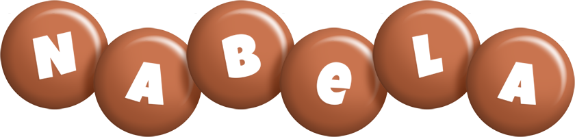 Nabela candy-brown logo