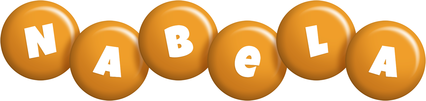 Nabela candy-orange logo
