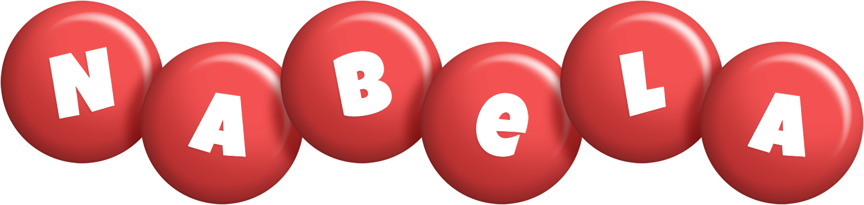 Nabela candy-red logo