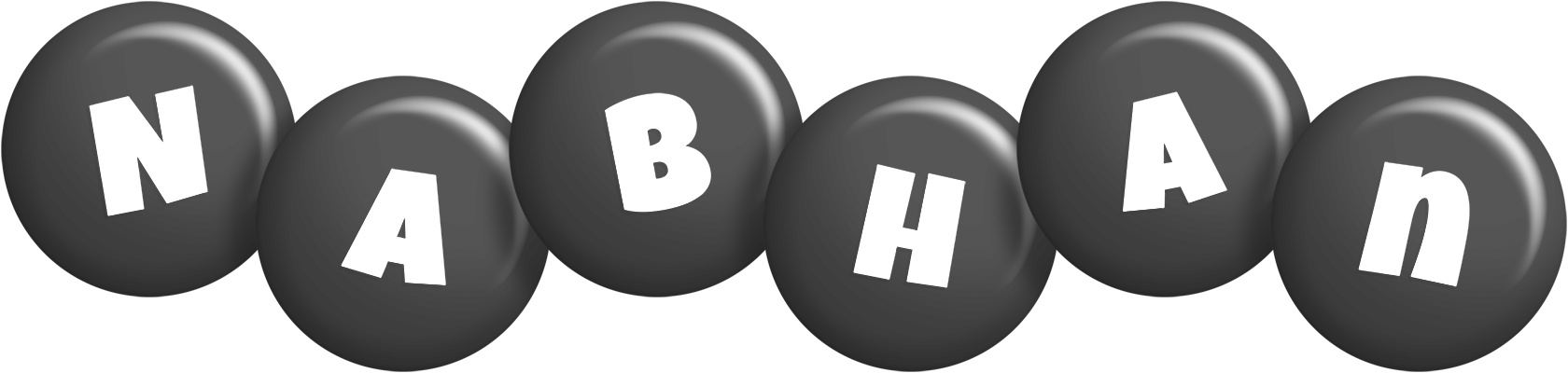 Nabhan candy-black logo