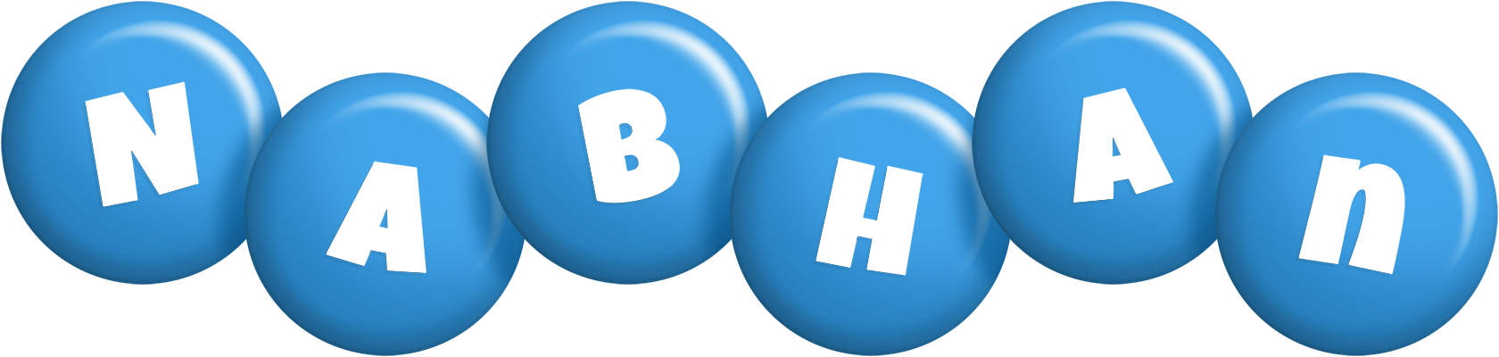Nabhan candy-blue logo