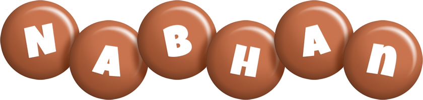 Nabhan candy-brown logo