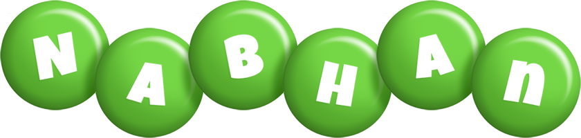 Nabhan candy-green logo