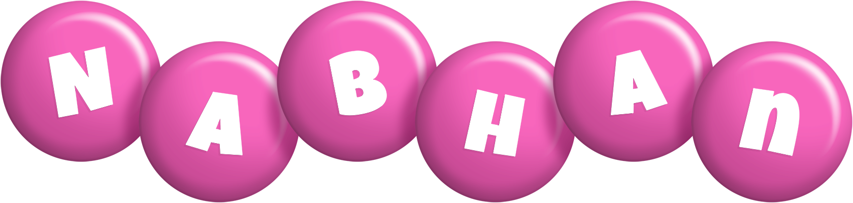 Nabhan candy-pink logo