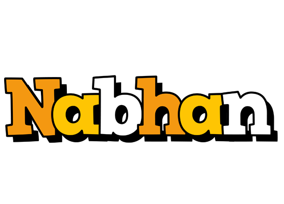 Nabhan cartoon logo