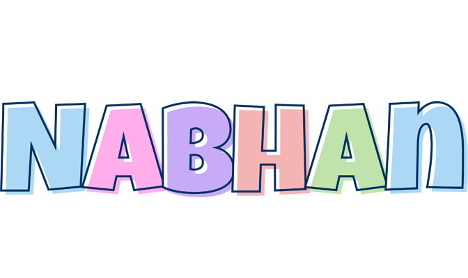 Nabhan pastel logo