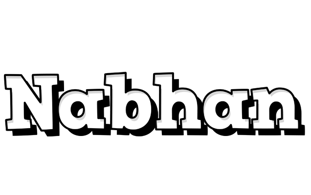 Nabhan snowing logo