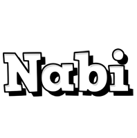 Nabi snowing logo
