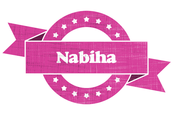 Nabiha beauty logo