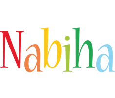 Nabiha birthday logo