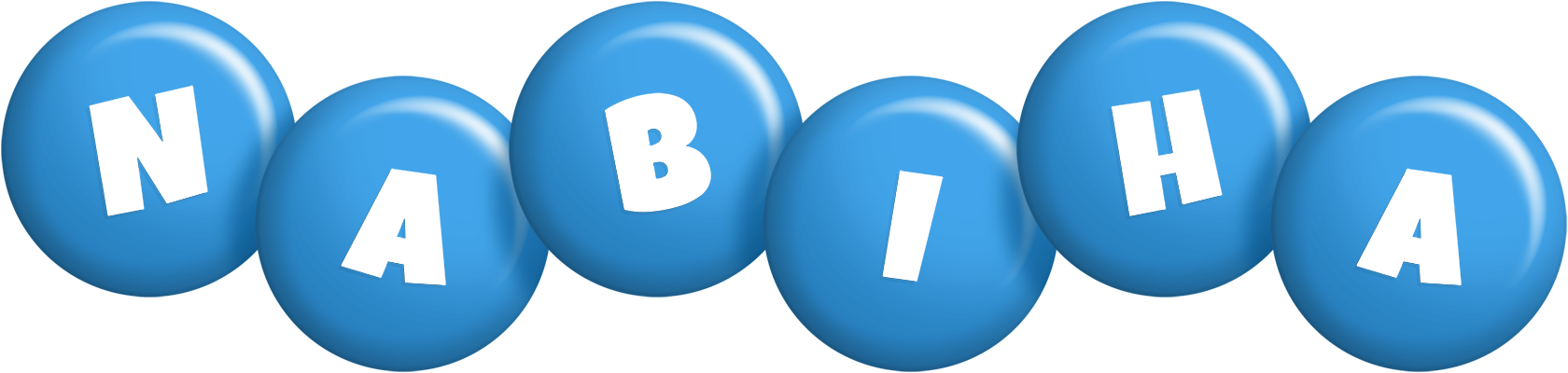 Nabiha candy-blue logo