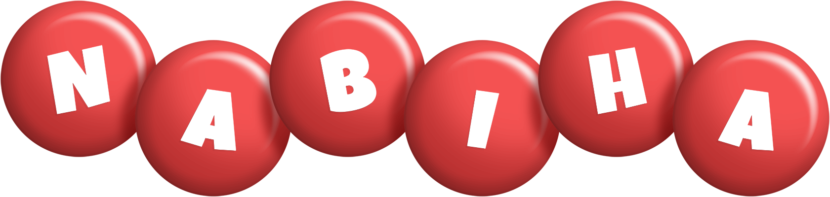 Nabiha candy-red logo