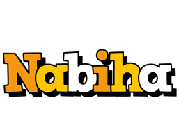 Nabiha cartoon logo