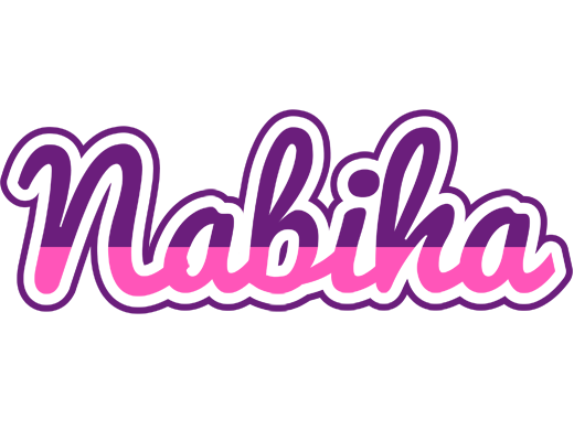 Nabiha cheerful logo