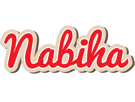 Nabiha chocolate logo