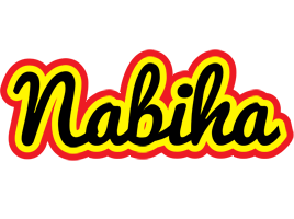 Nabiha flaming logo