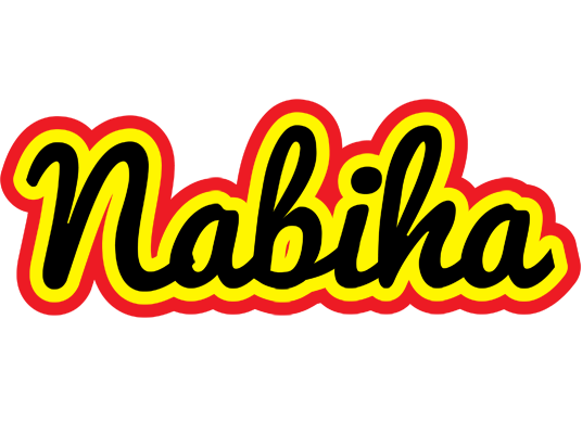 Nabiha flaming logo