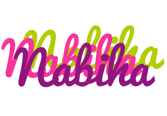Nabiha flowers logo