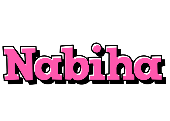 Nabiha girlish logo