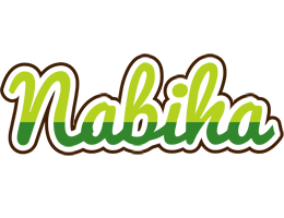 Nabiha golfing logo