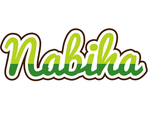 Nabiha golfing logo