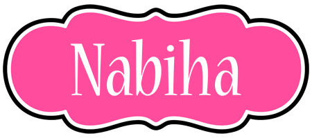 Nabiha invitation logo