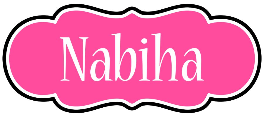 Nabiha invitation logo