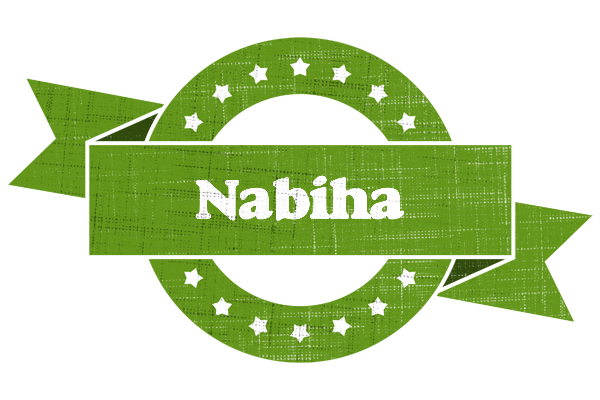Nabiha natural logo
