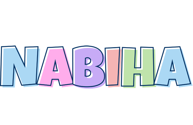 Nabiha pastel logo