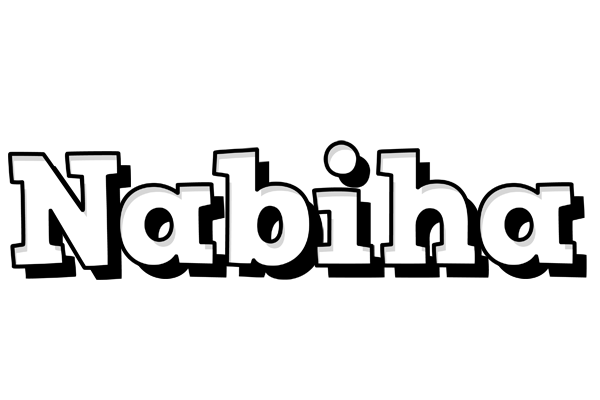 Nabiha snowing logo